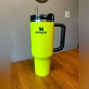 Lime green Stanley cup
